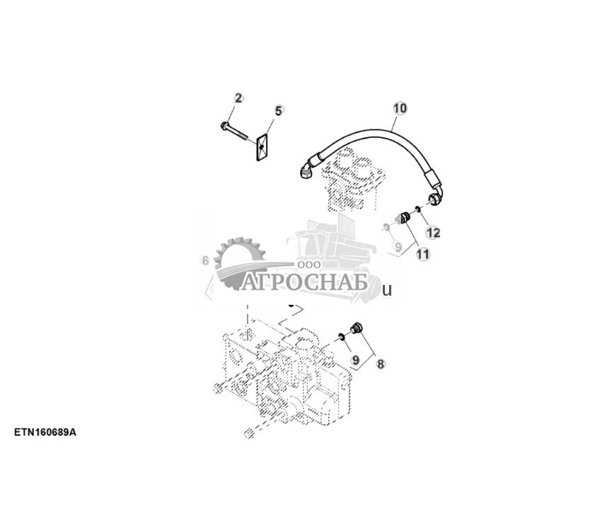 Заглушка, без тормоза прицепа, ACS™ (для EU28+) ( - 804100) - ST861140 578.jpg